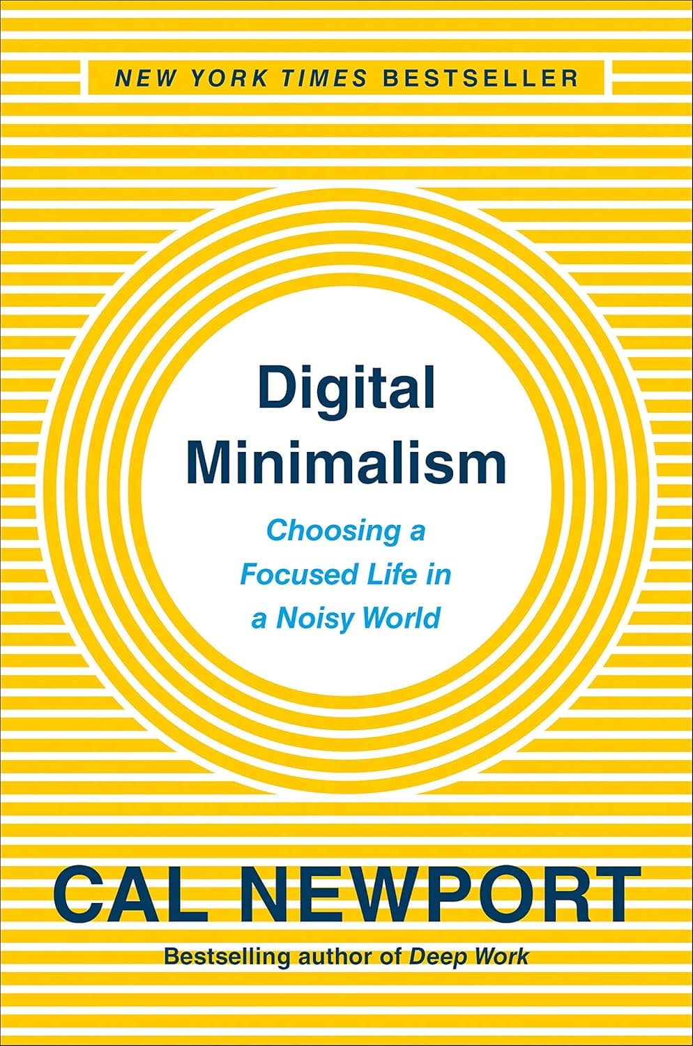 Cover Image for Digital Minimalism: On Living Better with Less Technology by Cal Newport