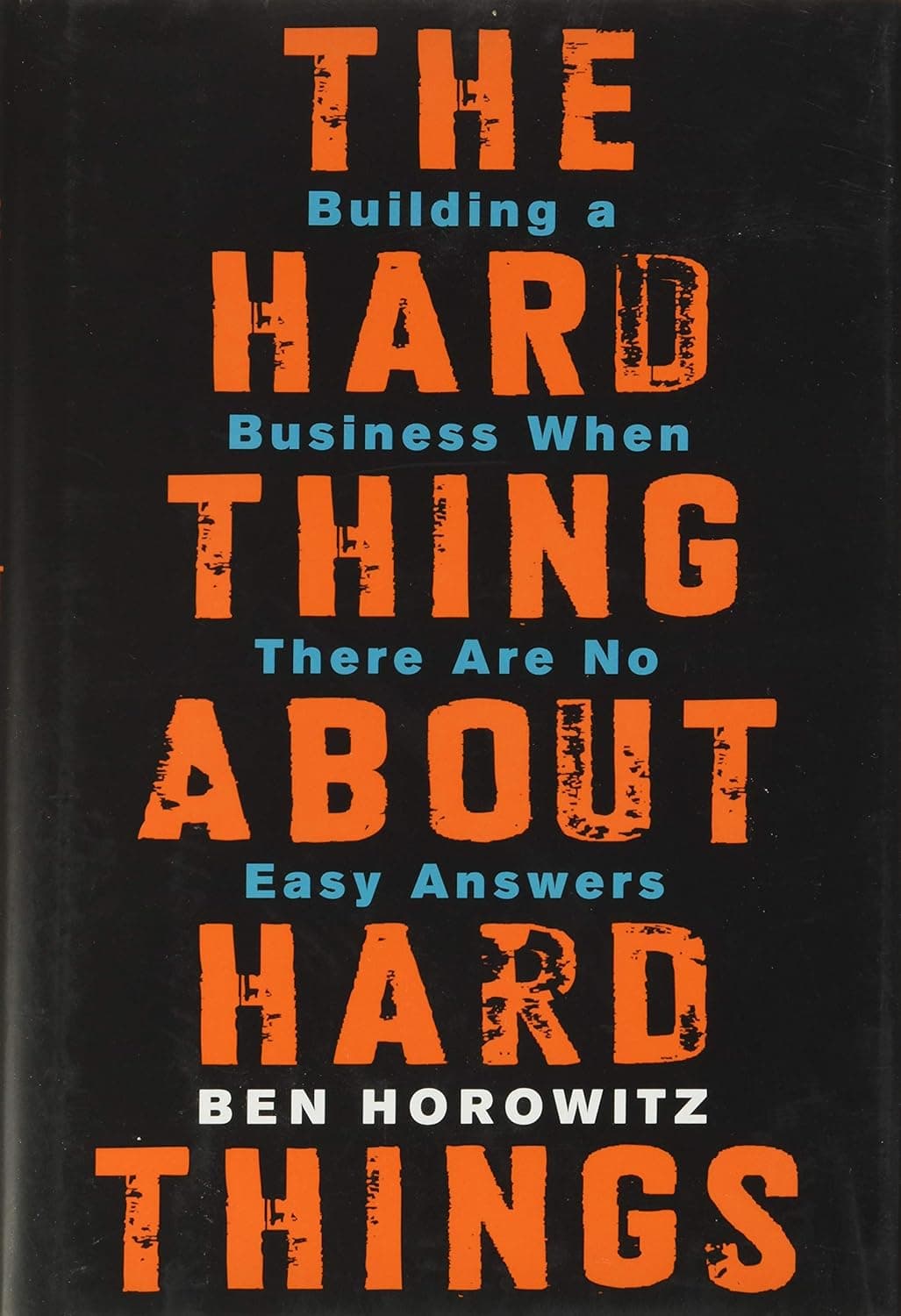 Cover Image for The Hard Thing About Hard Things