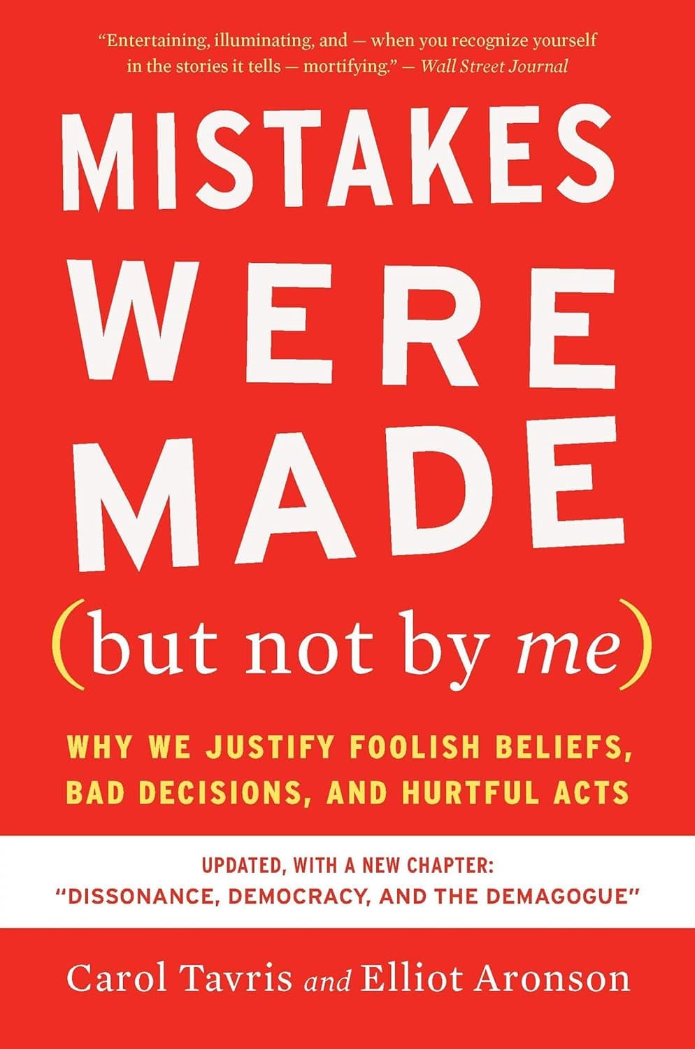 Cover Image for Mistakes Were Made but Not By Me