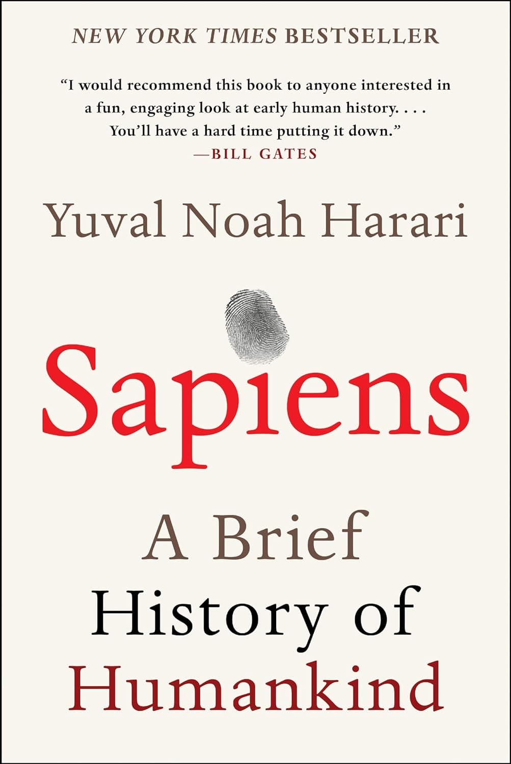 Cover Image for Sapiens by Yuval Noah Harari