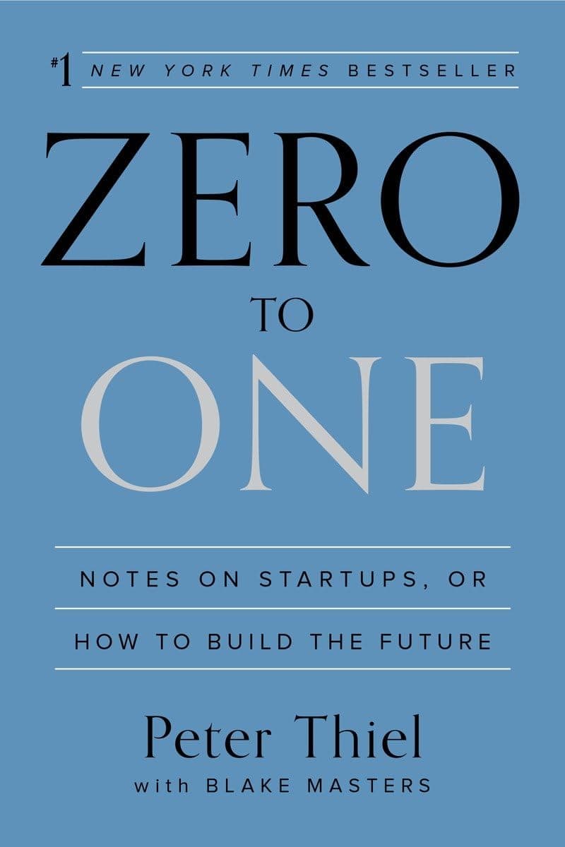 Cover Image for Zero to One by Peter Thiel