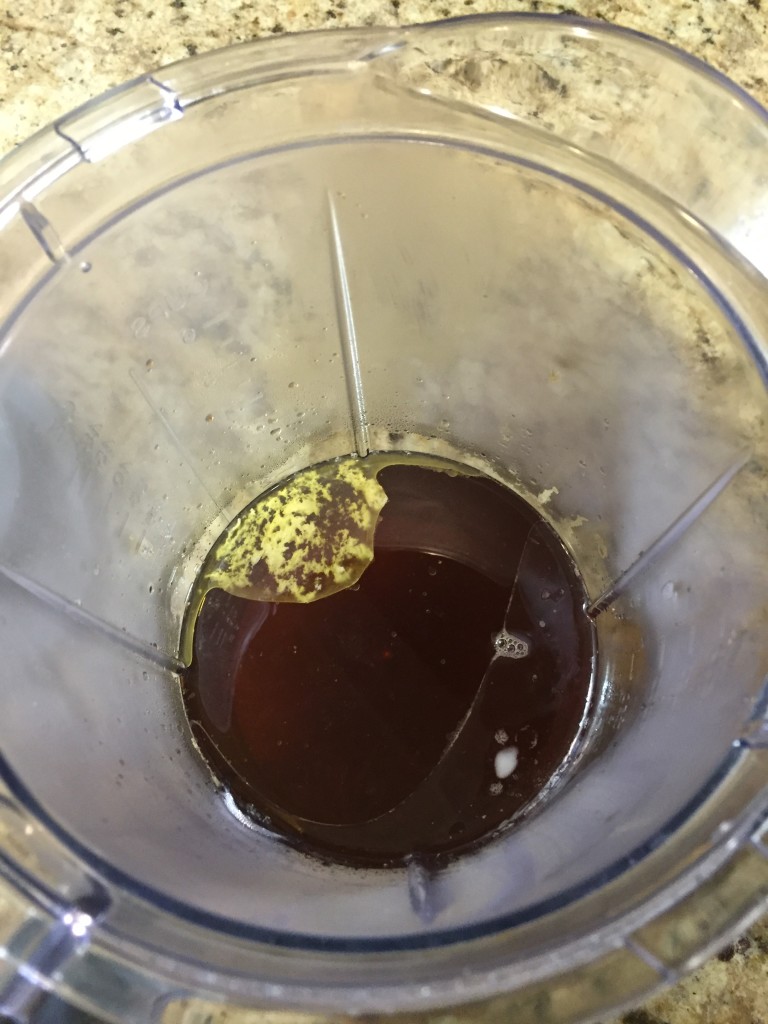 bulletproof tea ingredients steeped with melted butter